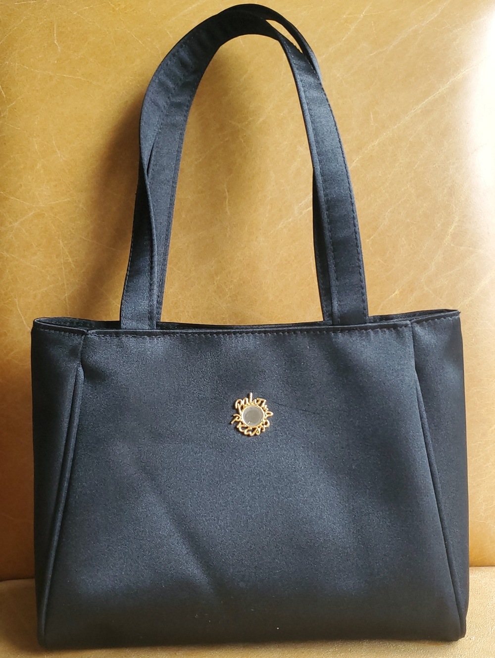 Paloma Picasso Satin Tote Shoulder Bag